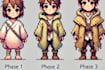 pixel art animation 2d game assets 2d spritesheet pixel art character design