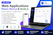 build a full stack web app with react and nextjs