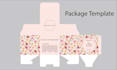 create a professional box packaging template