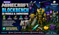 create custom minecraft blockbench 3d models, mobs, items and animations