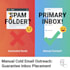 manually send cold emails to b2b leads and book sales calls