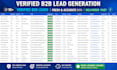 do saas b2b lead generation, linkedin prospecting and startup leads