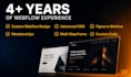 design and develop a professional webflow website with custom cms