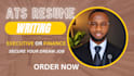write an ats optimized professional resume CV