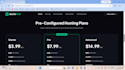 create a modern responsive minecraft server hosting website