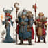 draw dnd character design and illustration