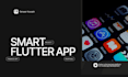 build a custom mobile app with clean and modern UI