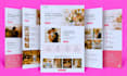 build squarespace wedding planner website photography event planning website