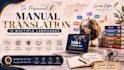 do professional manual translation in multiple languages