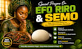 do prayer on efo riro and semo