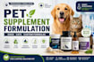 formulate pet supplements for pets, dogs and cats