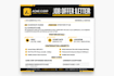 design professional HR certificate,and experience letter