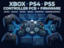 design xbox one series x ps4 ps5 controller pcb and embedded firmware