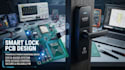 design smart lock pcb, iot security system and embedded hardware