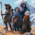 design dnd character and dnd party character