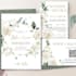 design eco friendly digital wedding invitation suite with qr code rsvp