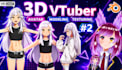 model anime vtuber avatar with vrm unity setup and facial expressions