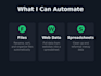 write python scripts to automate your repetitive tasks