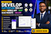 develop flutterflow web app adalo mobile app mvp flutter flow saas website ios