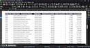 do excel data cleaning and  excel data formatting