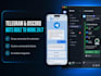 develop telegram trading bot discord bot python script web scraping ai automatio