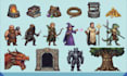 create custom pixel art character, sprite, game avatar and 2d pixel art