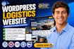 build logistics website, freight, trucking, dispatch, moving company website