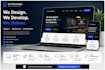 design a modern responsive website