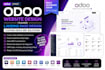 develop odoo website design framer landing page website design, custom odoo erp