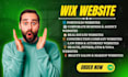 design wix website or wix website redesign