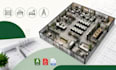 design office space planning, office layout and autocad floor plans