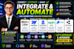 integrate zoho CRM webflow manychat vapi tidio botpress automation