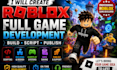 do roblox full game creation, roblox scripter, roblox game develope