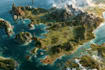 illustrate medieval fantasy and sci fi maps