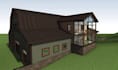 design a custom barndominium floor plan with 3d renders