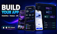 develop a flutterflow mobile app, firebase API integration, mvp, ios and android