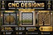 create professional cnc design in autocad dxf dwg