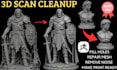 edit stl file remodel 3d stl scan cleanup optimize 3d model blender mesh repair