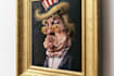create a political or satirical cartoon