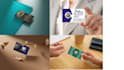 design a modern professional business card with qr code