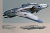 draw high quality spaceship concept