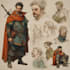 create dnd character design, concept art and illustration