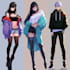 draw anime character concept art sheet