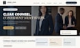 design a lawyer accountant or consultant website