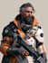 sci fi character illustration or sci fi character