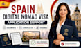 prepare your spain digital nomad visa application and documents