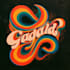 draw a unique psychedelic vintage retro logo art