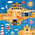 do event, tourist, and fantasy map illustration