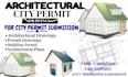 prepare architectural drawings for city permit submission