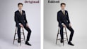do ecommerce model editing end model retouching